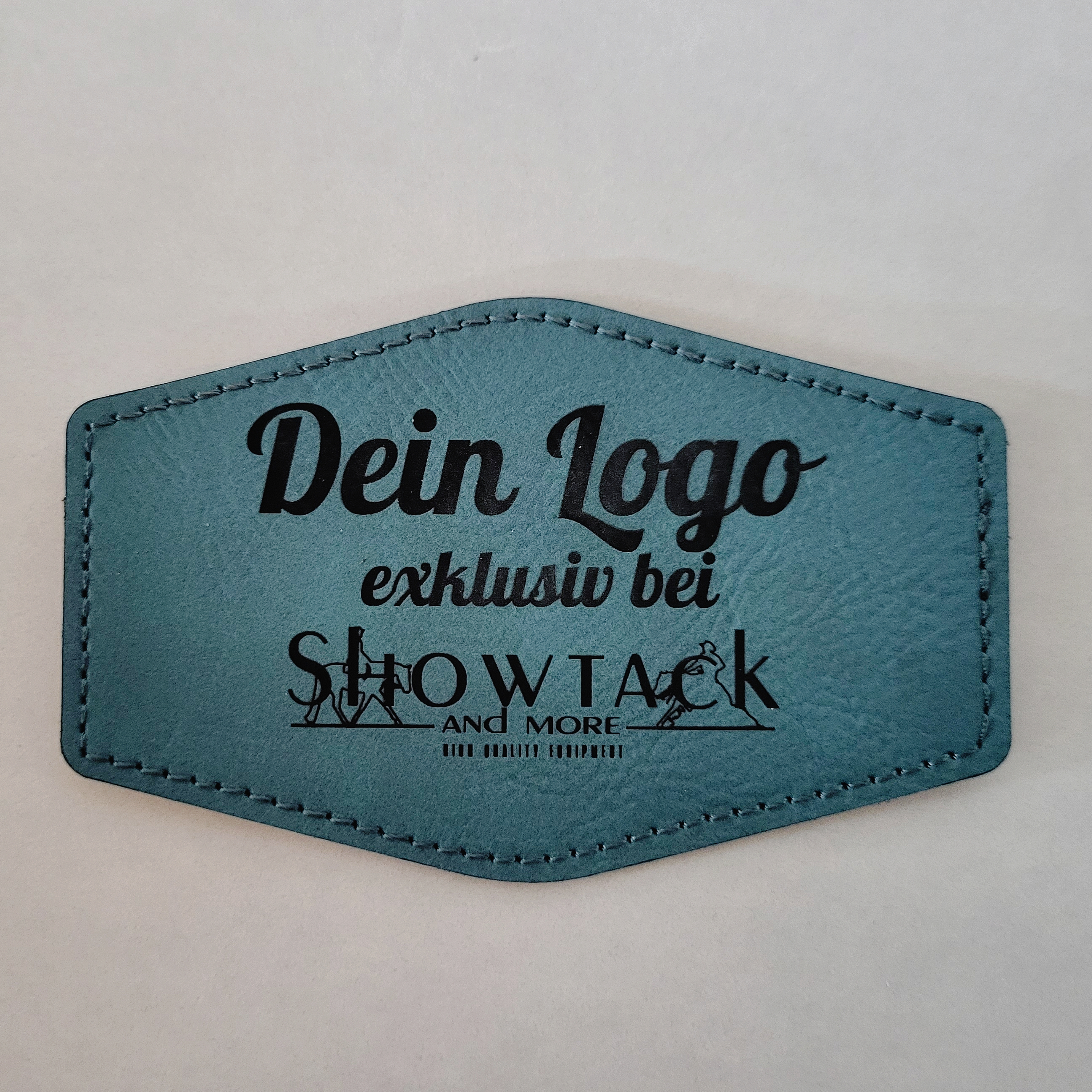 Sechseck Petrol Schwarz