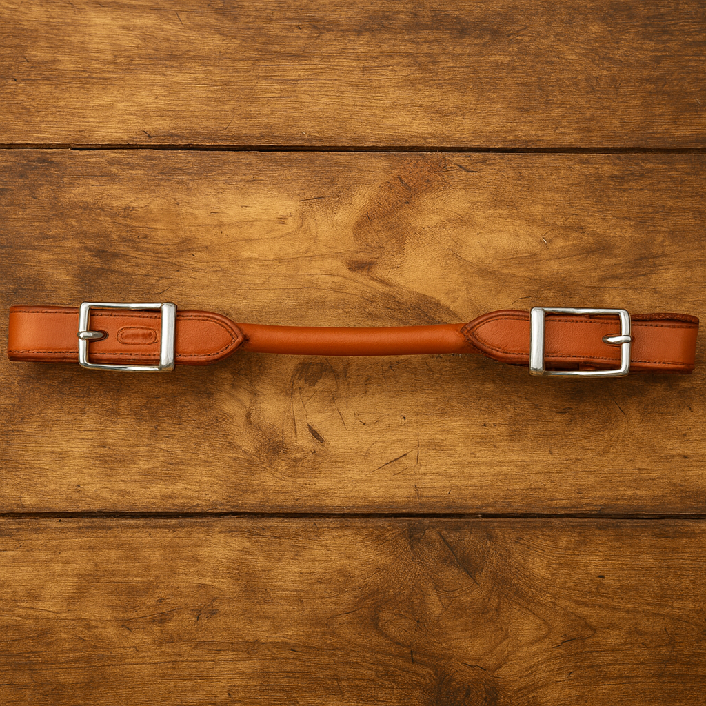 Western Kinnriemen Rund genäht