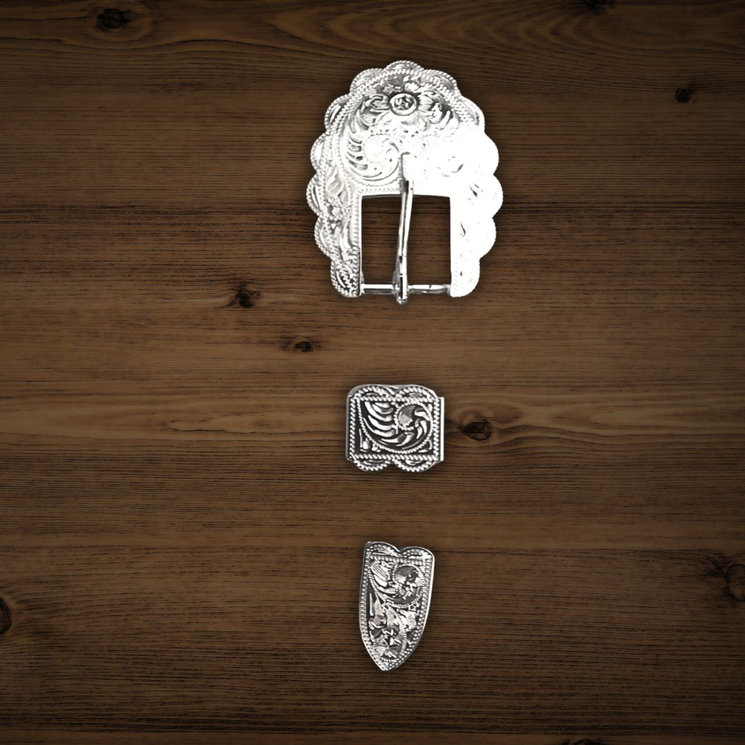 Trensenschnalle Silber 2