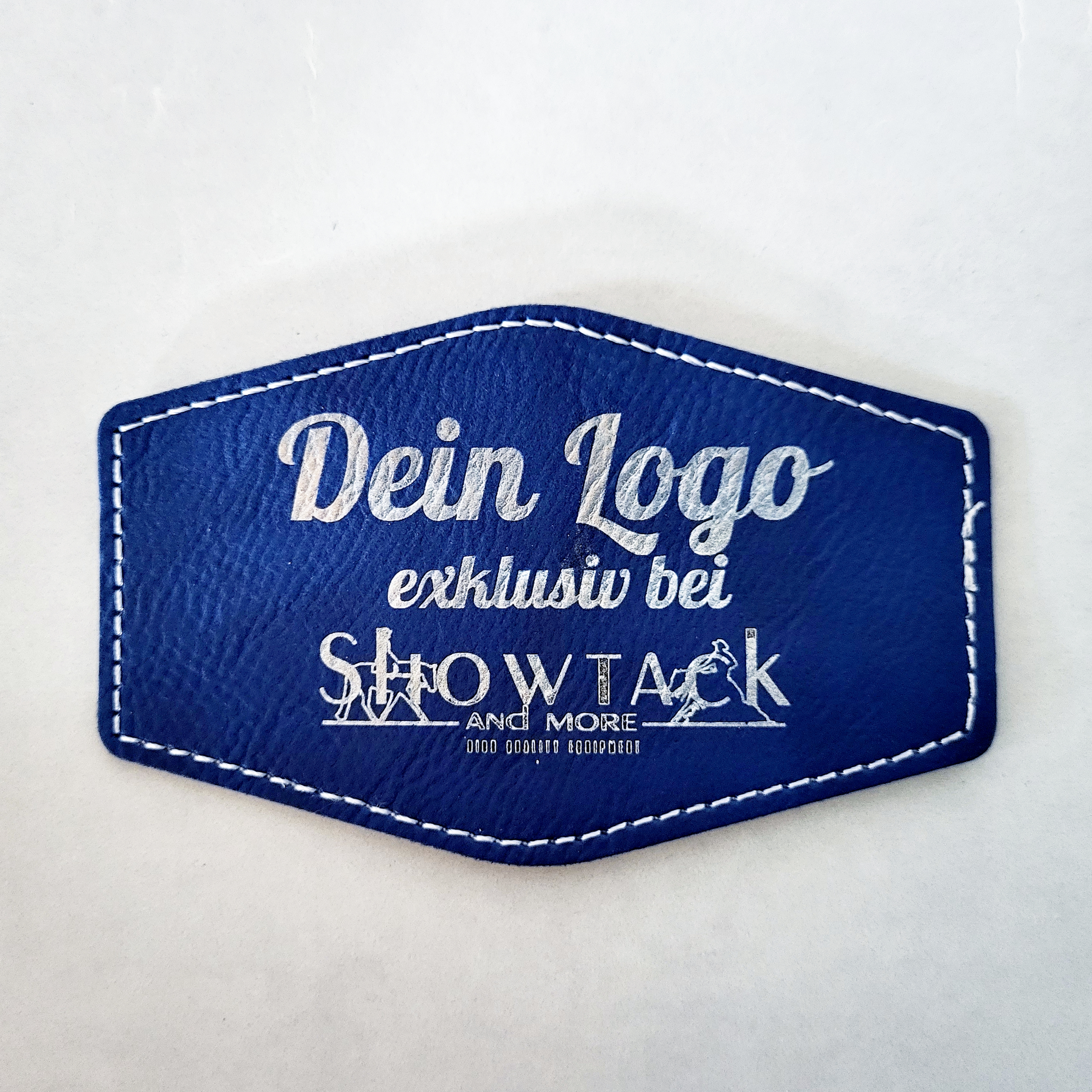 Sechseck Navy Silber
