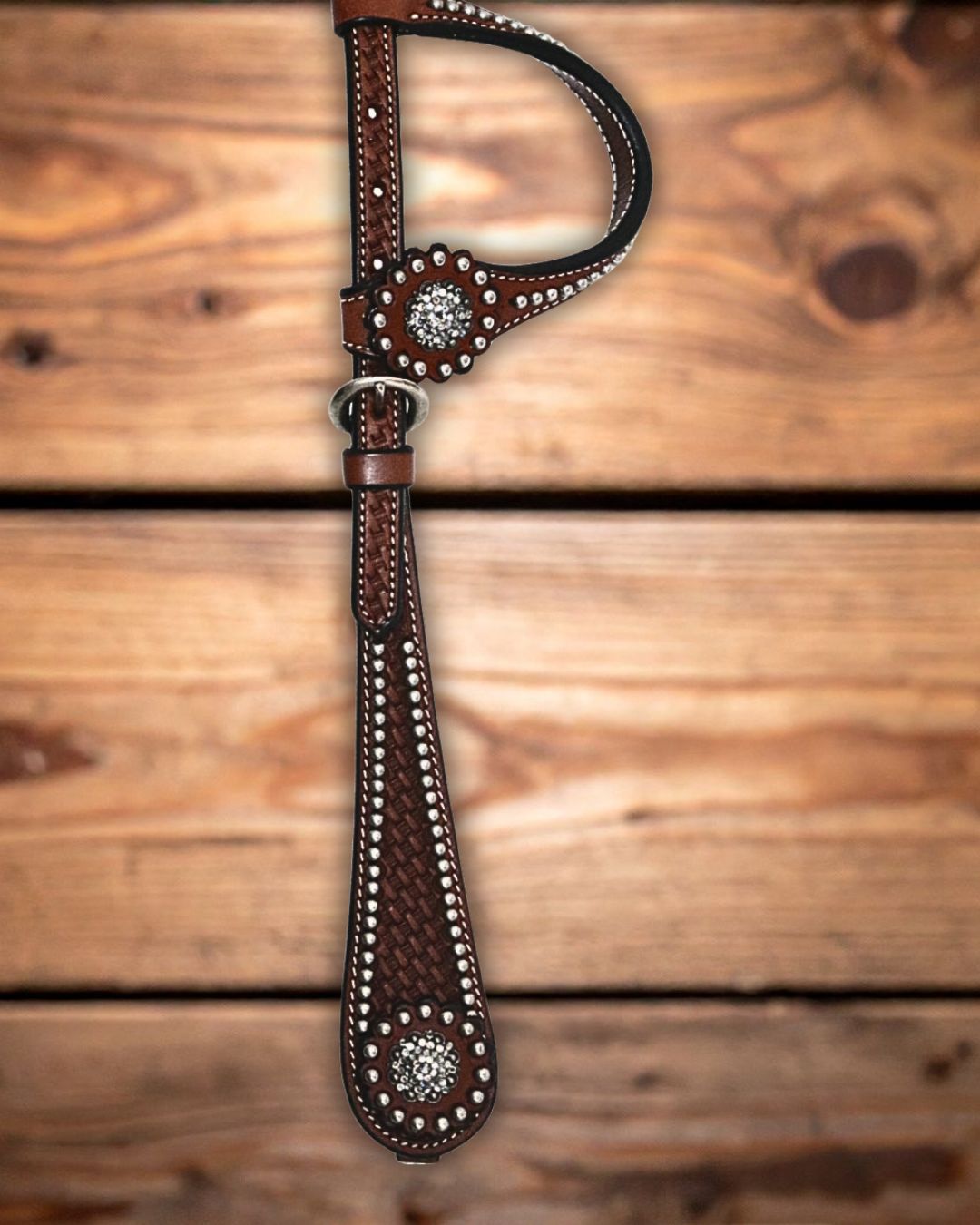 Basket Dots Einohr MIttelbraun