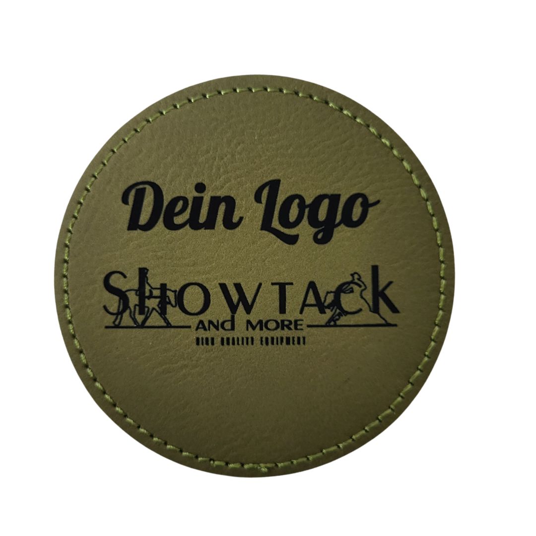 Rund Olive Schwarz