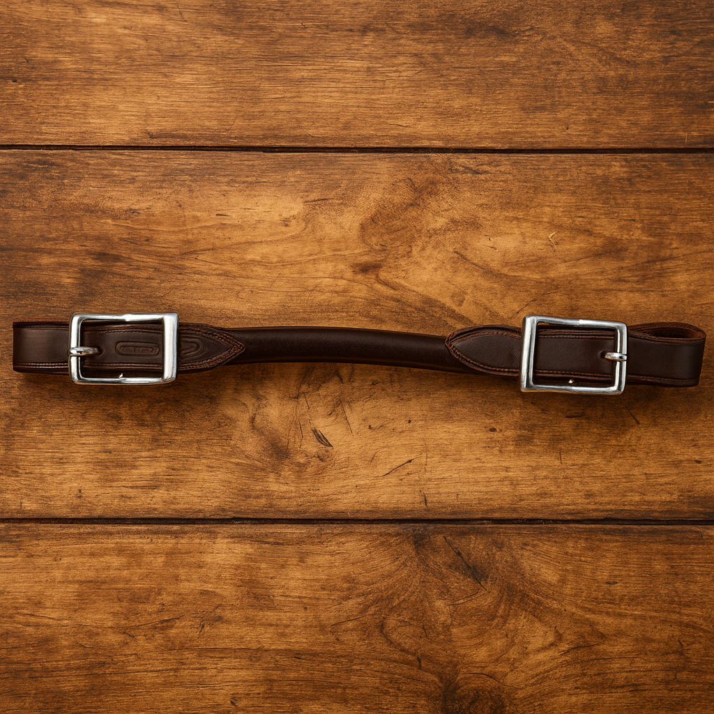 Western Kinnriemen Rund genäht