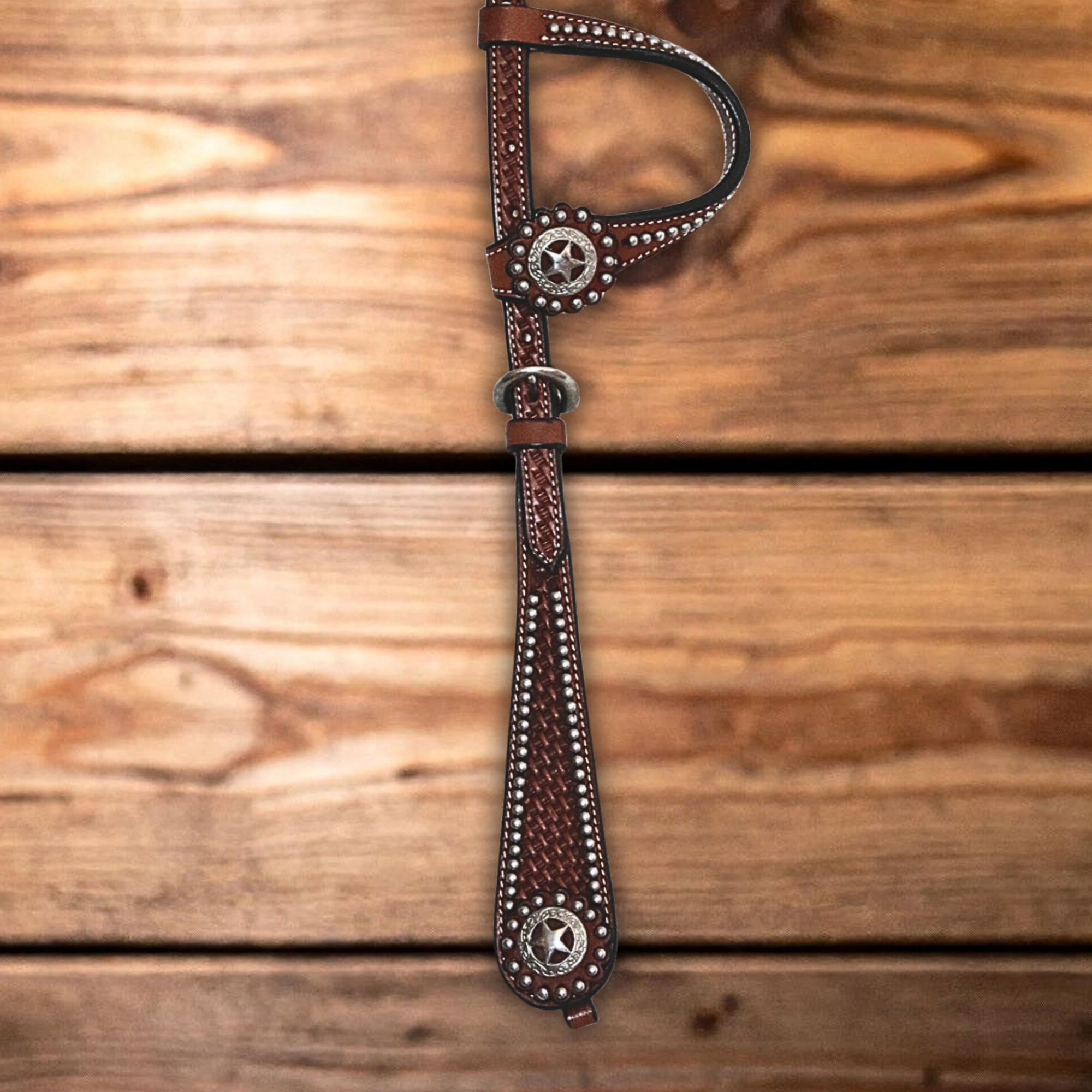 Basket Dots Einohr MIttelbraun